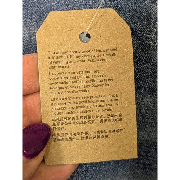 Levis 711 Skinny Jeans Distressed Soft Stretchy High Rise Womens Size 22 W - Picture 4 of 7